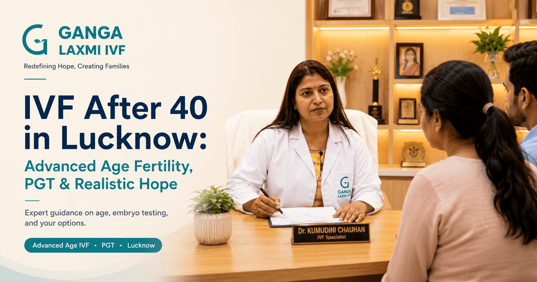 IVF After 40 in Lucknow: Advanced Age Fertility, PGT, and Realistic Hope