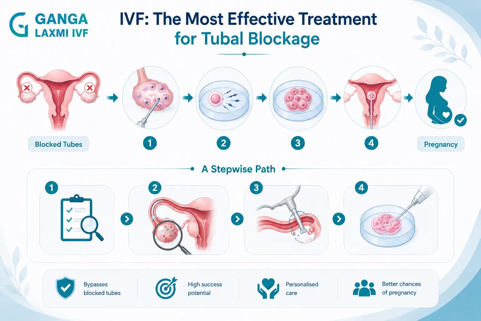 IVF bypassing blocked fallopian tubes