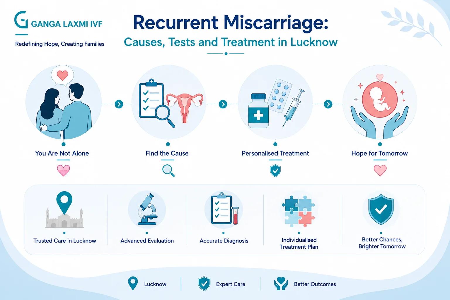 Recurrent miscarriage treatment specialist Lucknow Dr Kumudini Chauhan Ganga Laxmi IVF