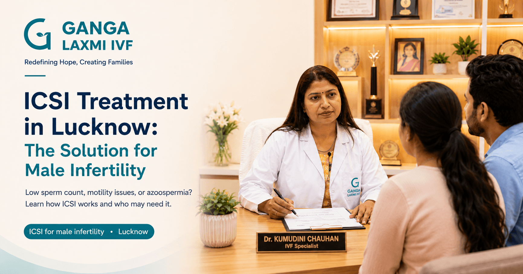 ICSI Treatment in Lucknow: The Solution for Male Infertility