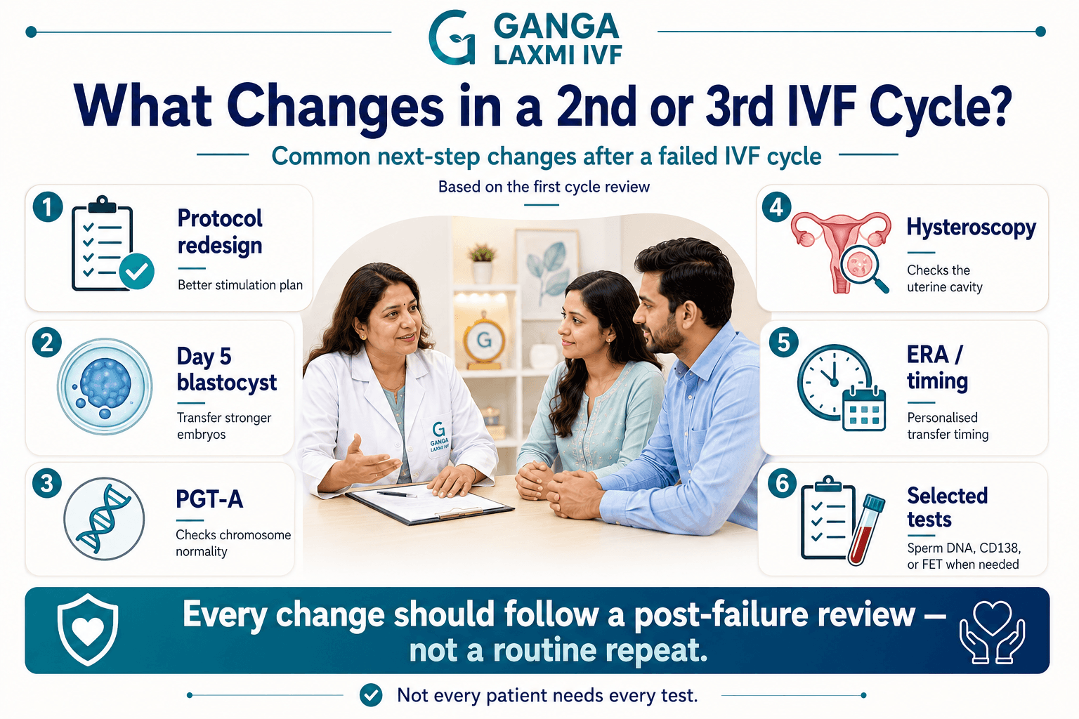 The Post-Failure Review Process at Ganga Laxmi IVF